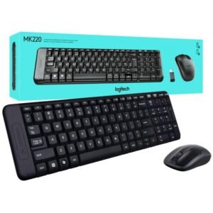 Logitech MK120 USB Keyboard and Mouse Combo – Black (920-002562)