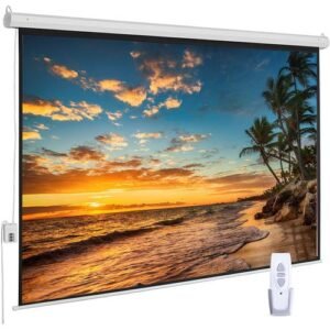 Lightwave LW EPS 200E Electric Projector Screen – 200cm x 200cm