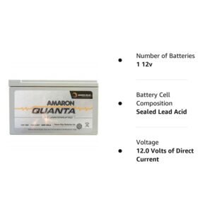 Amaron 12V 7AH Sealed UPS Battery 