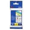 Brother TZe-121 Label Tape – Black on Clear, 9mm Wide