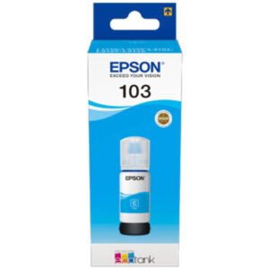 Epson 103 EcoTank Cyan Ink Bottle 65ml (C13T00S24A)