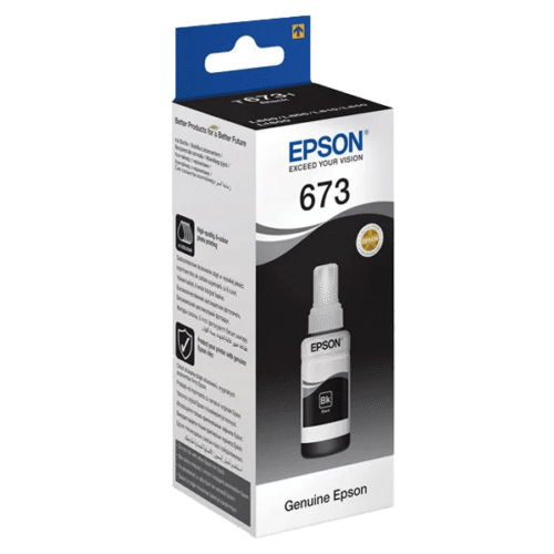 Epson T6731 EcoTank Black Ink Bottle 70ml (C13T67314A)