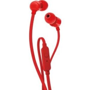 JBL Tune 110 Earphones – Red