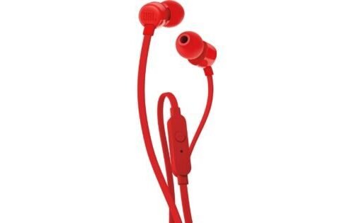 JBL Tune 110 Earphones – Red