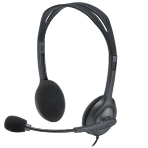 Logitech H111 Stereo Headset - Black