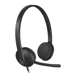 Logitech H340 USB Headset with Noise-Cancelling Mic (981-000475)