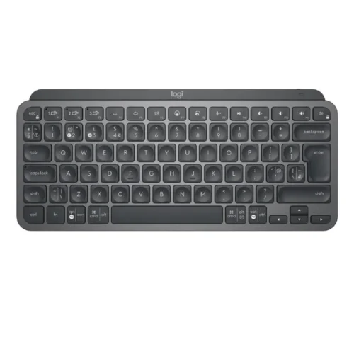 Logitech MX Keys Mini Minimalist Wireless Illuminated Keyboard – Pale Gray (920-010499)