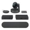 Logitech Rally Plus Ultra‑HD Conference Cam – Black – USB – 960‑001242