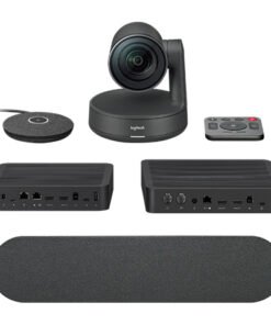 Logitech Rally Plus Ultra‑HD Conference Cam – Black – USB – 960‑001242