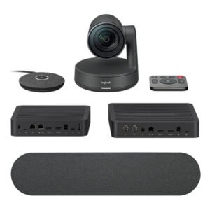 Logitech Rally Plus Ultra‑HD Conference Cam – Black – USB – 960‑001242