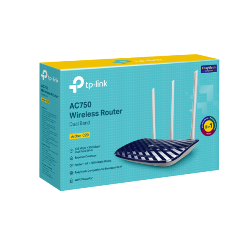 TP-Link AC750 Wireless Dual Band Router