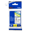 Brother TZe-211 Label Tape – Black on White, 6mm Wide
