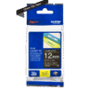 Brother TZe-335 Label Tape – White on Black, 12mm Wide
