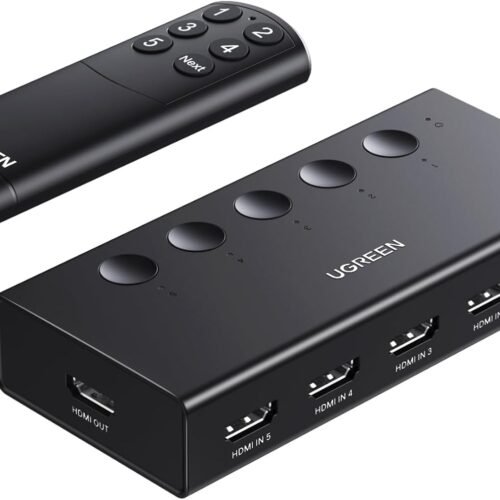 UGREEN 5-In 1-Out HDMI Switch – CM568