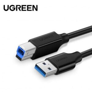 UGREEN USB 3.0 AM to BM Print Cable 2m (Black)