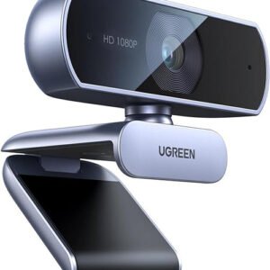 UGREEN USB HD Webcam – 1080p Full HD with Dual Microphone