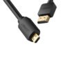 Ugreen 1M Micro HDMI to HDMI Cable Male to Male Black 