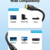Vention 8K HDMI Cable 10M – Black