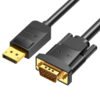Vention DisplayPort to VGA Cable 1.5M – Black