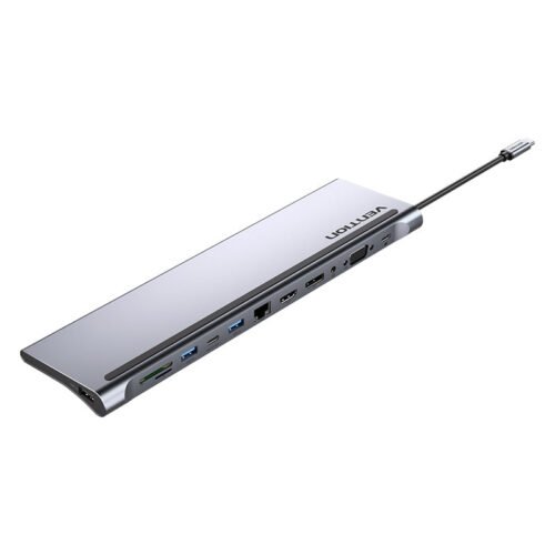 Vention Multi-function 12-in-1 USB-C Docking Station