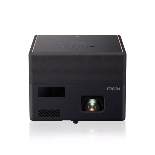 Epson EpiqVision Mini EF-12 Smart Laser Projector – Full HD, Android TV, Built-in Audio (V11HA14040)