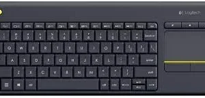 Logitech K400 Plus Wireless Keyboard with Touchpad – Black (920-007145)