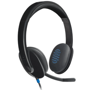 Logitech H540 USB Headset with Noise-Canceling Mic (981-000480)
