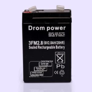 6V 2.8AH Sealed Lead Acid Battery