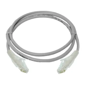 Cat6 UTP 24 AWG PVC Round Patch Cord – 1M – Grey Colour