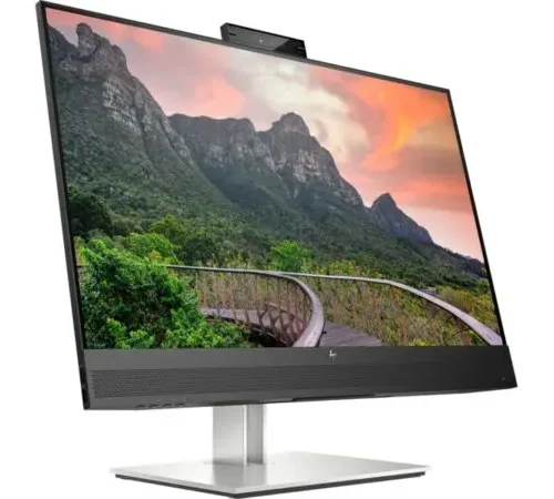 HP E27m G4 27" QHD USB-C Conferencing Monitor – Black