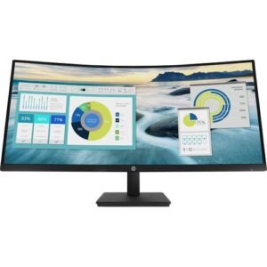 HP P34hc G4 WQHD USB-C Curved Monitor – 34" Ultra-Wide Display