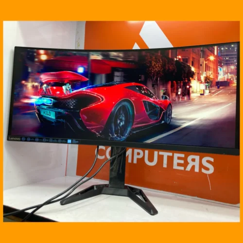 Lenovo Legion R32qc-30 31.5" QHD Curved Gaming Monitor – 180Hz, Raven Black