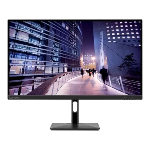 Lenovo N27p 27" 4K UHD Monitor – Raven Black