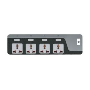 Lightwave Extension Socket 3 Metres 4 Way with Surge and Overload Protection
