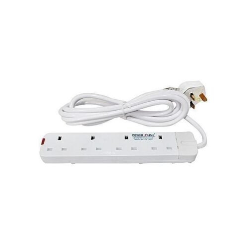 Power King 5 Way Extension Socket Cable with Surge Protection