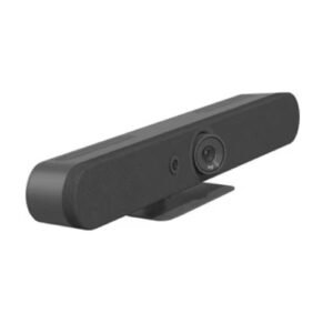 Logitech Rally Bar Mini Graphite 4K video conferencing system front view for meeting rooms in Nairobi.