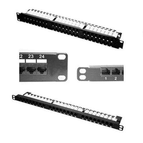 24 / 48-port Cat6e patch panel