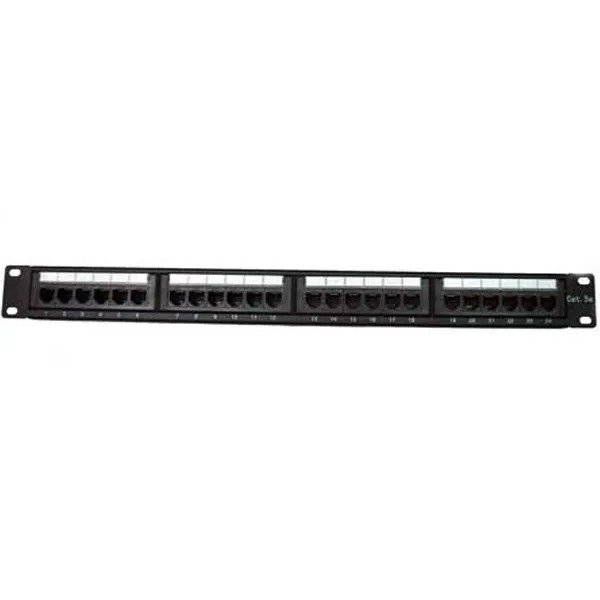 25-pair voice patch panel for telephone cabling