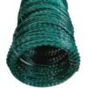 450mm PVC green coated razor wire