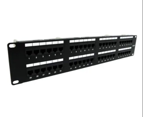 48-Port Cat6/Cat5 110 patch panel