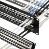 Cat5e Cat6A 48 port patch panel