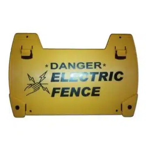 Electric Fence Warning Sign for electric fencing in Kenya