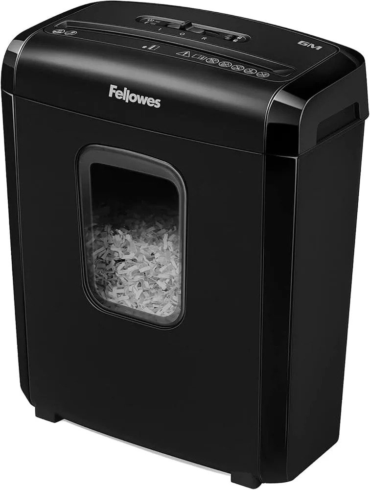 Fellowes Powershred 6M mini-cut paper shredder 4631101